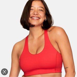 Outdoor Voices Doing Things Bra - red